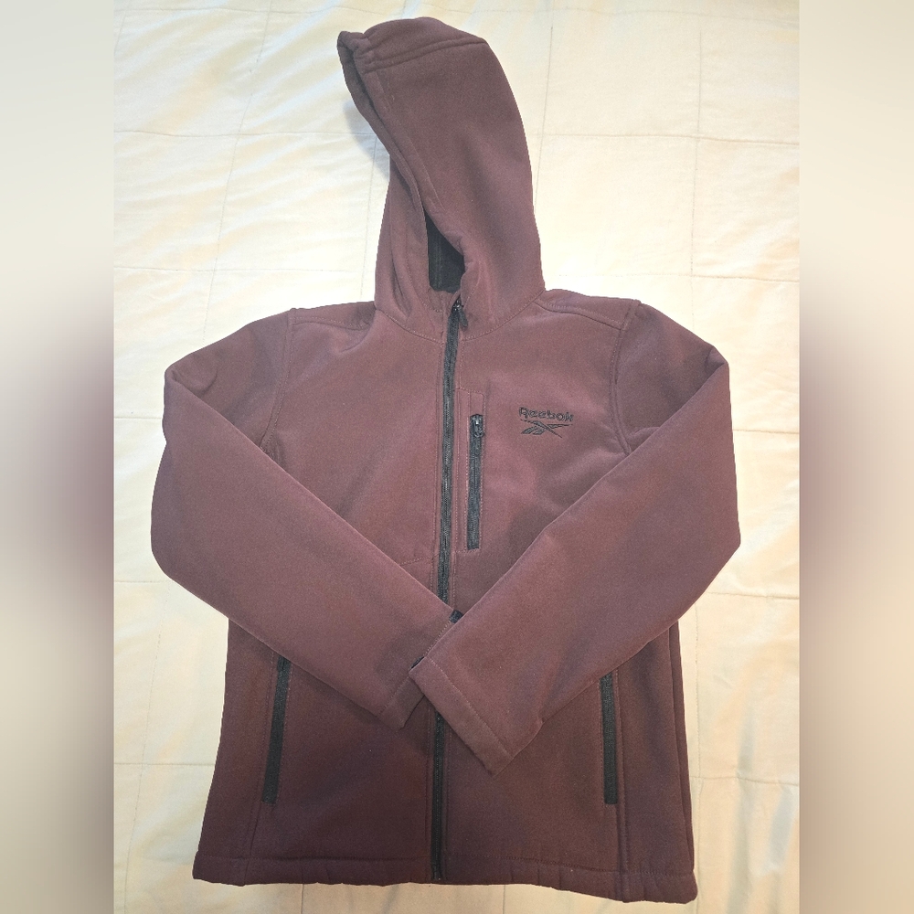 Reebok Boys Performance Jacket in Burgundy